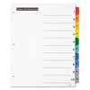 Office Essentials Index Binder Tabs 10 Multicolor, PK10 11671